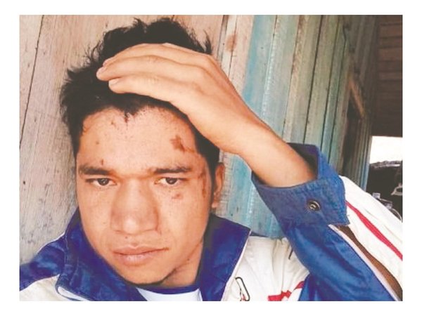 Yakaré se cayó en un arroyito