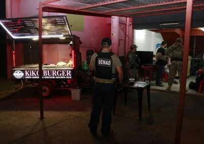Vendía lomitos pero también cocaína
