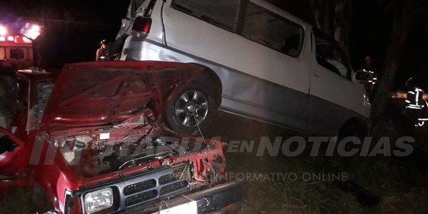 AHORA: GRAVE ACCIDENTE RUTERO EN CARMEN DEL PARANÁ