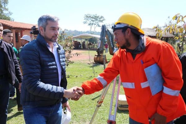 Inician asfaltado del tramo San Miguel-Arazapé - Nacionales - ABC Color