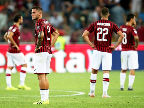El Milan cae ante Udinese sin rematar al arco