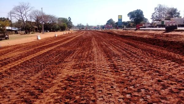 MOPC inició los trabajos previos para la duplicación de la ruta PY02 en Caaguazú | .::Agencia IP::.