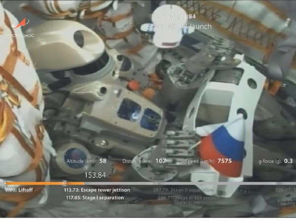 Soyuz con androide  repetirá acoplamiento tras fallar primer intento
