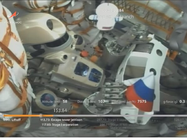 Soyuz con androide repetirá acoplamiento tras fallar primer intento
