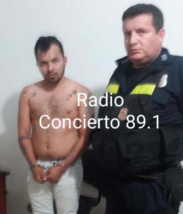 Atrapan a peligroso asaltante que poseía tres órdenes de captura