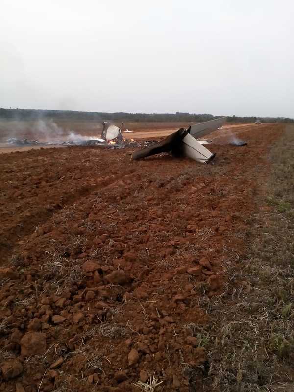 Presunta “narcoavioneta” capota en una estancia de San Cristóbal