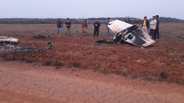 Avioneta cae en Alto Paraná y sospechan que transportaba droga