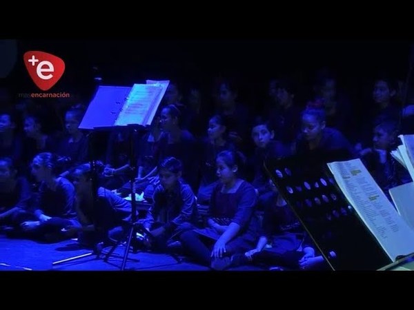 CORO INFANTO JUVENIL SE LUCE EN SU CONCIERTO EN ENCARNACIÓN