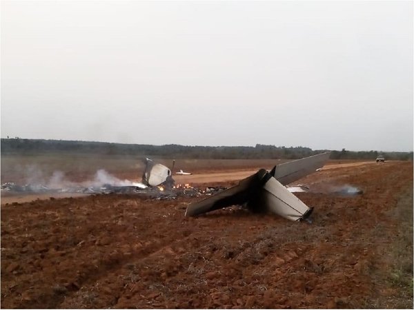 Fiscalía investiga vínculos entre aeronave incinerada y el narcotráfico