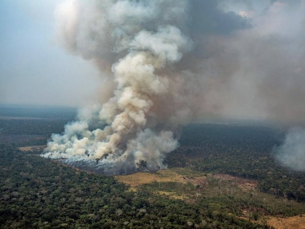 El G7 moviliza USD 20 millones para combatir el fuego en la Amazonía