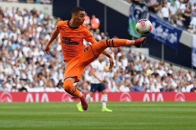 Miguel Almirón y su “casi gol” ante el Tottenham