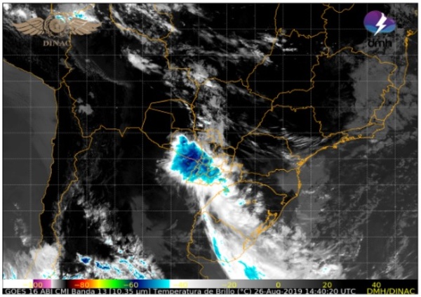 Informe Meteorológico 26-08-19