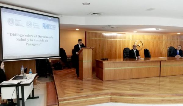 Se inició taller sobre “Judicialización de la Salud”