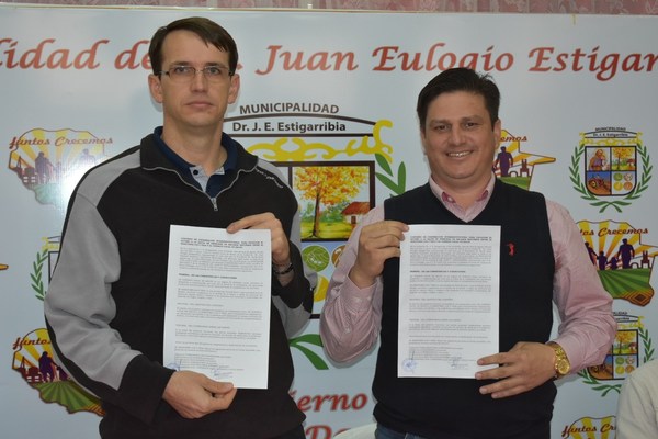 Municipalidad y Luz y Vida firman convenio