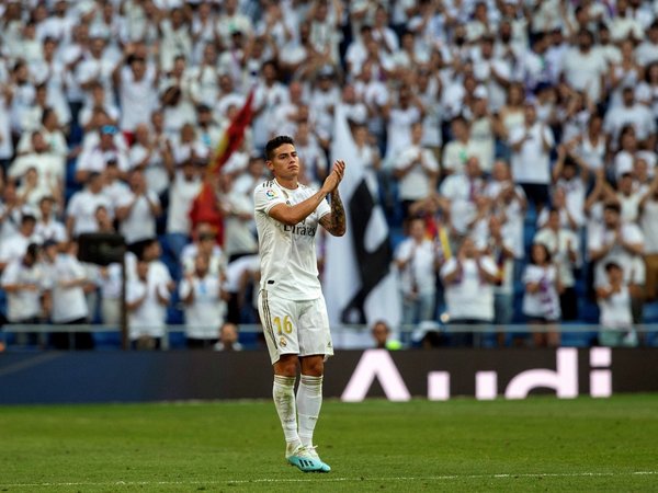 James Rodríguez sufre lesión en el sóleo derecho