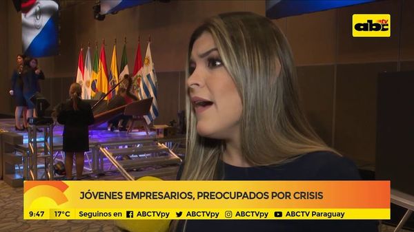 Jóvenes empresarios, preocupados por la crisis - ABC Noticias - ABC Color