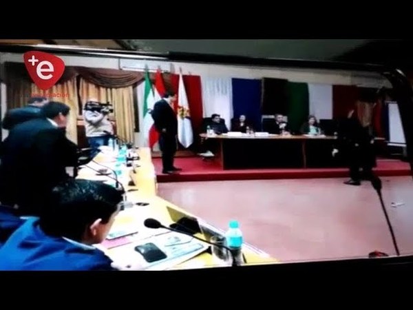 INCIDENTES EN JUNTA DEPARTAMENTAL DE ITAPÚA