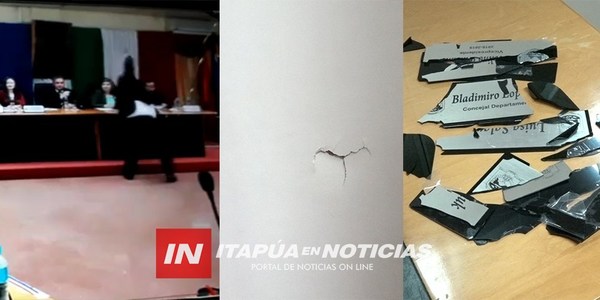 CONCEJALES DEPARTAMENTALES AL LÍMITE DE LOS GOLPES EN SESIÓN DE ESTE LUNES