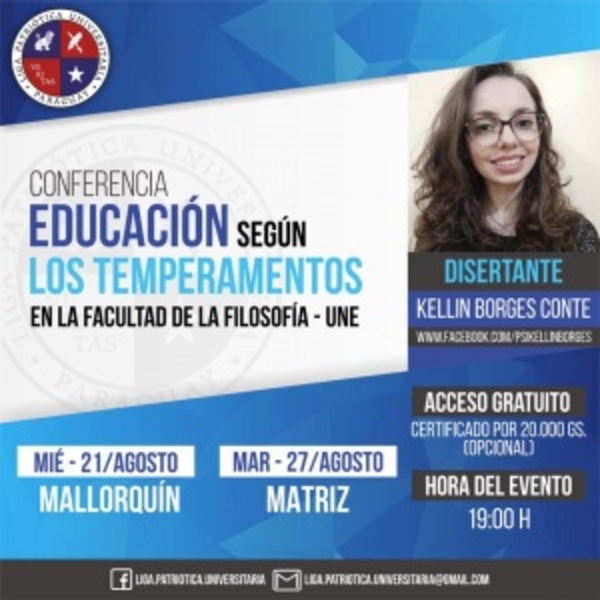 Realizarán conferencia sobre la educación según los Temperamentos - ADN Paraguayo