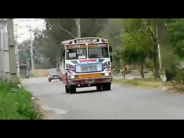Video: Así "bailaba" un micro de San Lorenzo