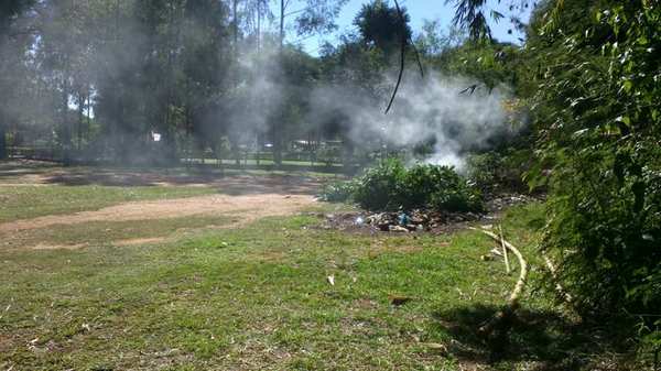 Clínicas: Muchos cuadros respiratorios a causa de humo | San Lorenzo Py