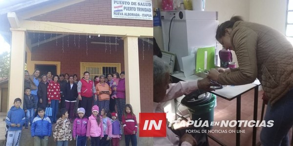 NVA. ALBORADA: ENFERMERA PRESTA SERVICIOS AD HONOREM HACE 7 MESES EN PTO. TRINIDAD