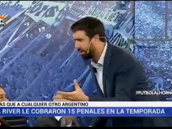 Periodistas argentinos se burlaron de Cerro en la tele