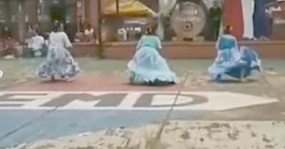 ¡“Perrearon” vestidas como paraguayitas!