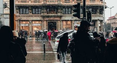 Fuertes lluvias y granizo paralizan Madrid | .::Agencia IP::.