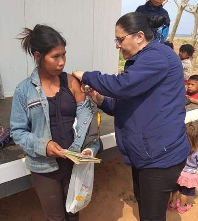 Asisten a comunidades indígenas en Itakyry