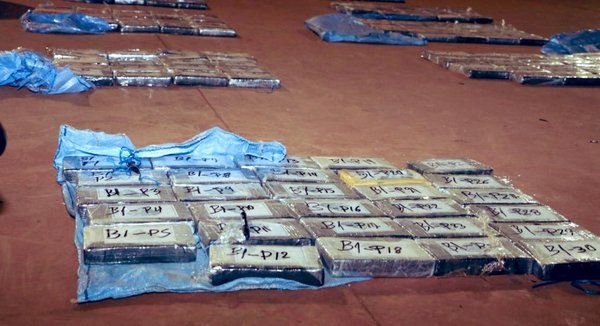 Incautan 388 kilos de cocaína en el departamento de Concepción - ADN Paraguayo
