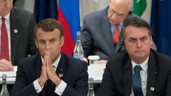 Bolsonaro aceptará ayuda del G7 si Macron le pide disculpas - .::RADIO NACIONAL::.