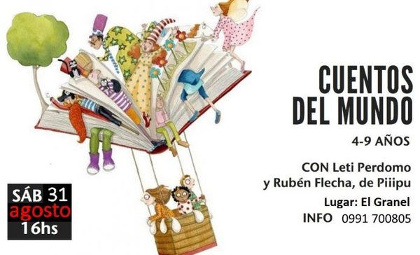 Presentan espectáculo Cuentos del Mundo para niños y niñas este sábado en El Granel - .::RADIO NACIONAL::.