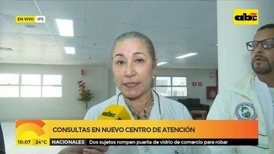 Consultas en nuevo Centro de Atención Ambulatoria de IPS - ABC Noticias - ABC Color