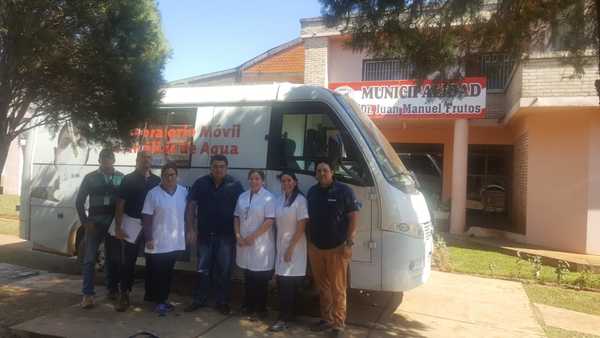 Erssan realizó controles en Juan Manuel Frutos