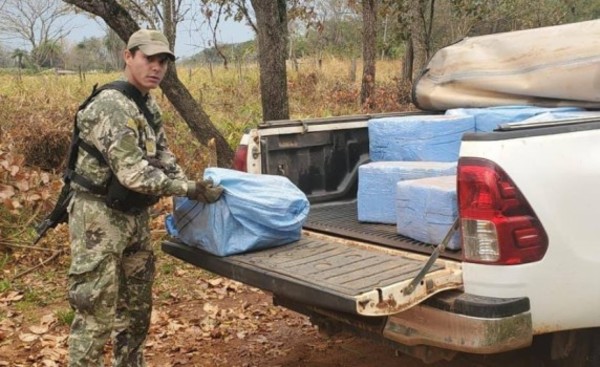 Dos detenidos y casi 400 kg de cocaína incautadas en el norte