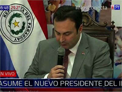 Andrés Gubetich asume como presidente del IPS