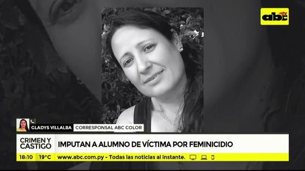 Crimen y Castigo: Imputan a sospechoso feminicida en Luque - Crimen y castigo - ABC Color