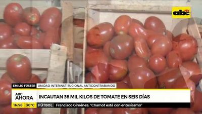 Incautan 36 mil kilos de tomates en 6 días - ABC Noticias - ABC Color