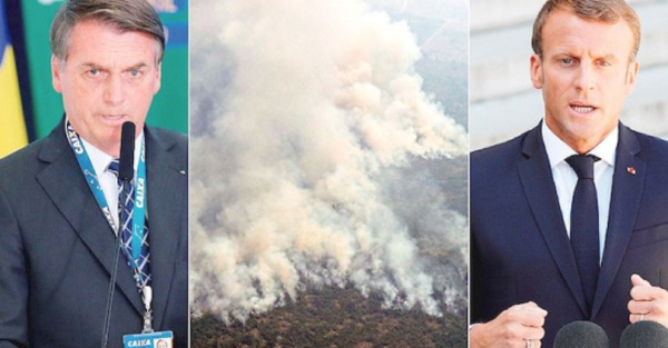 Bolsonaro se hace de rogar, mientras se quema la Amazonia