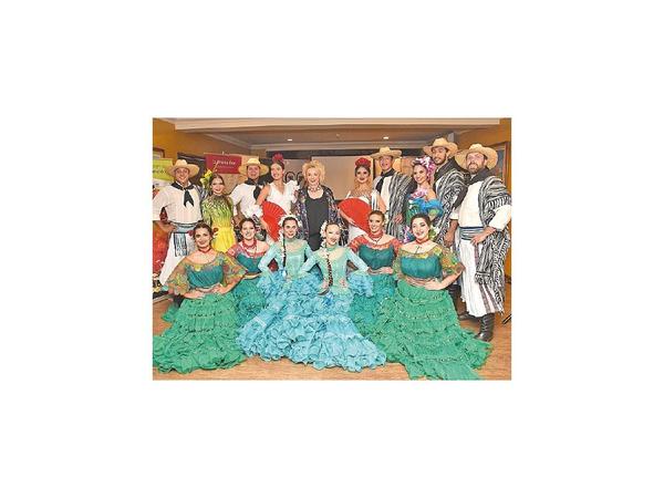 El Ballet Mimbibá presentó su show Un millón de flores