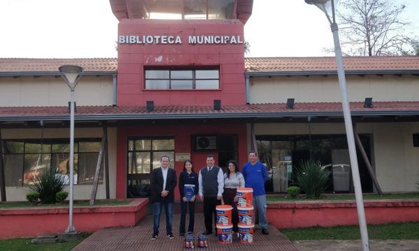 Con apoyo de sector privado pintarán biblioteca municipal