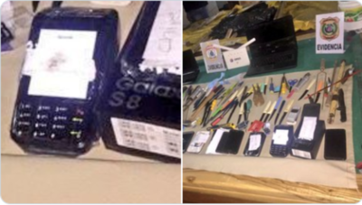 HOY / Hasta una máquina de pos tenían dentro la cárcel de Tacumbú