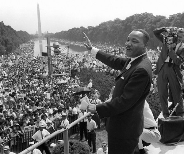 Aniversario del famoso discurso de Martín Luther King, “Tengo un sueño”.