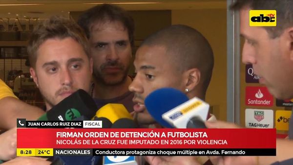 Confirman orden de detención a futbolista uruguayo - ABC Noticias - ABC Color