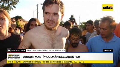 Arrom, Martí y Colmán declaran hoy en Uruguay - ABC Noticias - ABC Color