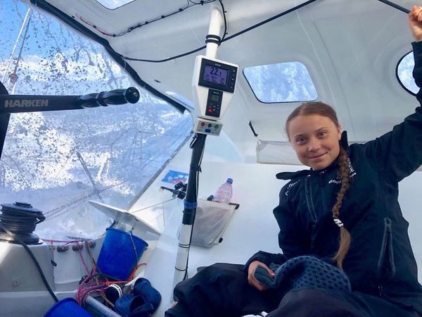 La joven activista por el clima Greta Thunberg llega a Nueva York - Mundo - ABC Color