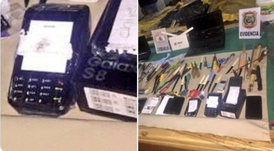 EN TACUMBÚ, REOS TENÍAN HASTA UNA MÁQUINA DE POS