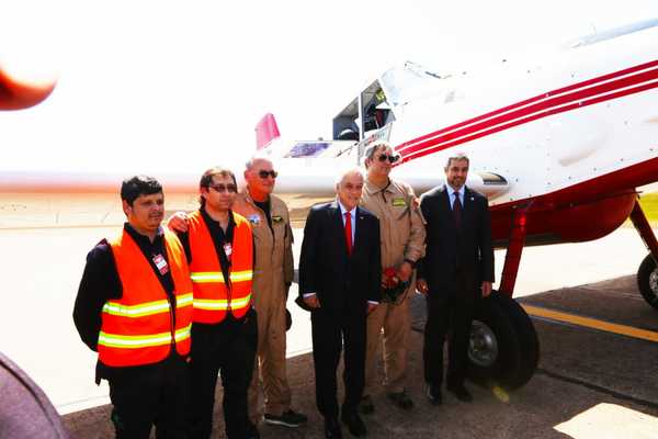 Presidente agradece solidaridad de Chile por asistencia para combatir incendios en el Chaco | .::PARAGUAY TV HD::.