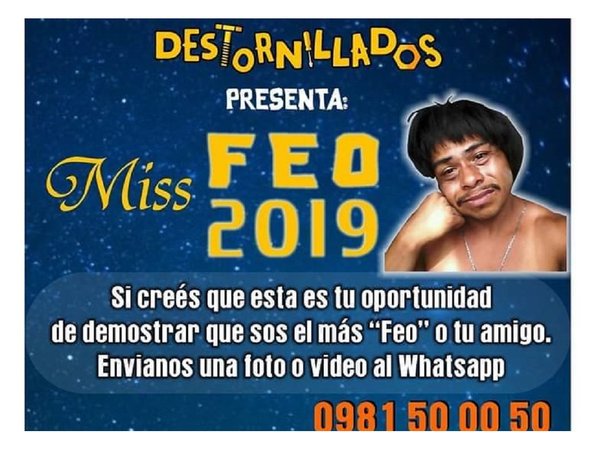 Elegirán al arriero más feo de todos